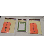 Recollections Michaels Stores Tags 4 Colors 3ea Total 24 Journaling Card... - $7.89