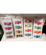 Bottle Cap Sticker Sheets French Bull Embellishments Ribbon Design Set o... - $8.10 CAD
