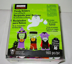 Halloween Candy Holders Foam Activity Kit 160pc Creatology 4+ Makes 16 I... - $7.91