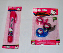 Hello kitty mini Tapes &amp; A Mechanical Eraser By Samrio 5+Kids 54R - £4.66 GBP