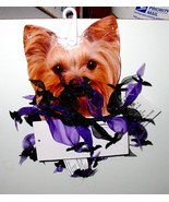 Halloween Ruffled Collar Purple Celebrate It Bats XS small Dog 2 to 6 lb... - £3.86 GBP