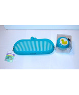 Creatology Silicone Clutch Bag &amp; Metal Bike Bell by Michaels Aqua Color ... - $111.09 MXN