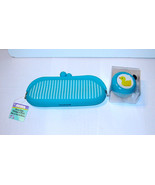 Creatology Silicone Clutch Bag &amp; Metal Bike Bell by Michaels Aqua Color ... - £4.70 GBP