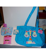 Zodiac Stuff Libra Creatology Canvas Bag Bracelet Cosmetic Bag Compact M... - £7.46 GBP