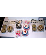 Cupcake Liners &amp; Picks 120 Sets 5pks 24ea 2 1/2&quot; x 1 1/4&quot; Deep Paper 33C - £6.30 GBP