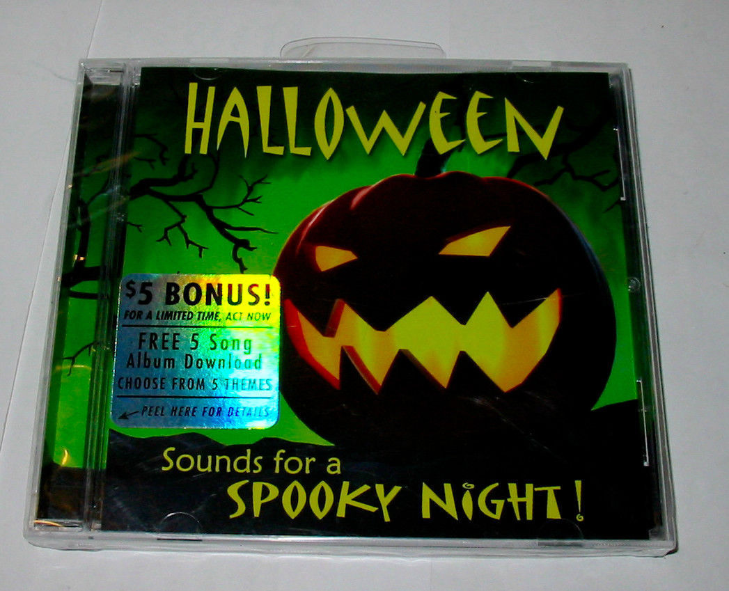Halloween CD Sounds for a Spooky Night 16 different ones BK1251 5F - $7.91