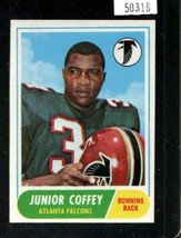 1968 TOPPS #21 JUNIOR COFFEY VGEX FALCONS *X50318 - £2.15 GBP