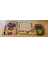 Halloween Studio 18 Notepads 140 Sheets Black Cat Notecards &amp; Envelopes ... - €4,22 EUR