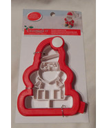 Celebrate It Christmas 3D Santa Cookie Cutter Bakeware Michaels Stores 21S - £3.93 GBP