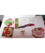 Creatology Christmas Lot Studio 18 Memo Pads Stenciled Feathers Bird Hou... - $9.89