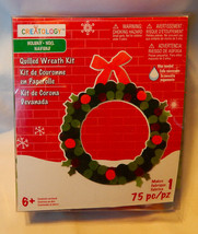 Creatology Christmas Quilled Wreath Kit 6+ 75pc Kids Craft Kit Michaels 31N - £6.03 GBP