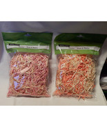 Ashland Bag of fall Excelsior 108&quot; Orange and White Red &amp; White 2 packs 17Q - $4.92