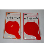 Cupcake &amp; Cookie Stencils by Studio 18 colored sugars icings 2 sets 10 t... - $8.10 CAD