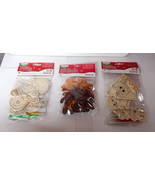 Creatology Foam Glitter Stickers Christmas wood Ornament Kits 4+3pks 96p... - $148.07 MXN