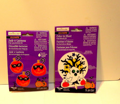 Halloween Foam Color &amp; Pom pom Kits Creatology 4+Ghost Pumpkin Michaels 35B - $5.91