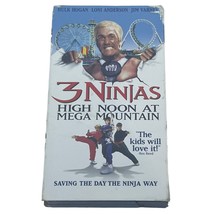 3 Ninjas: High Noon At Mega Mountain Vhs WWF/WWE WCW/nWo Awa Wrestling Gawker Vh - £8.59 GBP