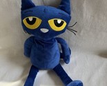 Kohls Cares Pete the Cat Blue Character 14&quot; Plush Stuffed Toy 2010 no tags - $9.65