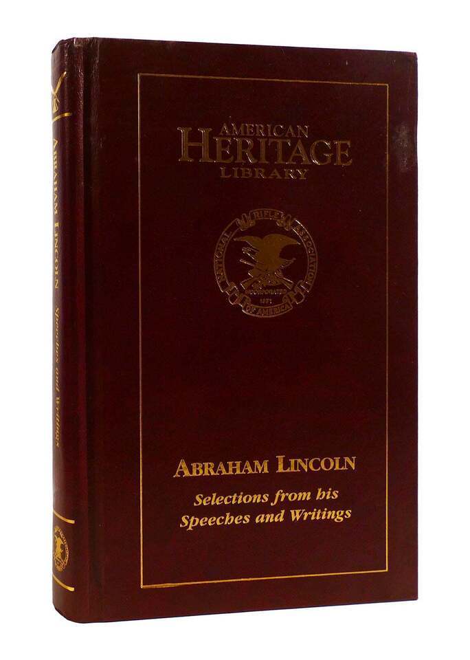 Primary image for J. G. De Roulhac Hamilton ABRAHAM LINCOLN : SELECTIONS FROM HIS SPEECHES AND WRI
