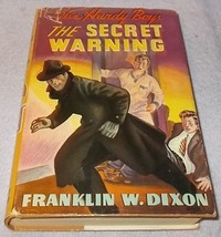 The Hardy Boys Book The Secret Warning No 17 HC DJ 1938 Laune  - £31.81 GBP