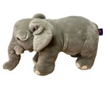Vintage Original Amelia Design Grey Elephant  15 inches long Plush  - $11.32