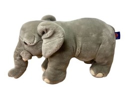 Vintage Original Amelia Design Grey Elephant  15 inches long Plush  - £8.84 GBP