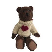Boyds Bears The Archive Collection Plush 8&quot; Heart Sweater  Bear (1985-1993) - $7.85