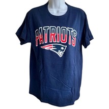 New England Patriots Blue NFL Team Football Crew Short Sleeve Tee M NEW ... - $17.22