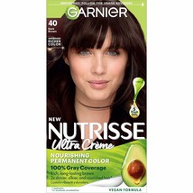 Garnier Hair Color Nutrisse Coloring Creme by Garnier, 40 Dark Chocolate - £12.38 GBP