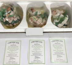 Ashton Drake &quot;Irish Blessings&quot; Christmas Heirloom Ornaments G.G. Santiago #96871 - £25.13 GBP