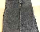 Jordache Vintage Women’s Blue Jeans Skirt 7/8 Sh4 - £15.58 GBP