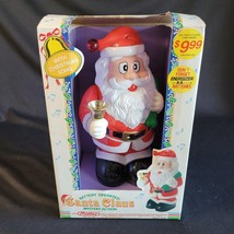 New Vintage 1992 MANLEY Battery Operated Santa Claus Mystery Action Figure NIB - £11.83 GBP