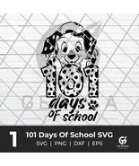 101 Days Of School SVG, 101 Days of School Dalmatian Svg, svg files foe ... - $2.70 CAD