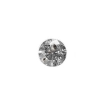 Natural Diamond 1.8mm Round SI Clarity Icy Grey Color Brilliant Cut Salt and Pep - £13.62 GBP