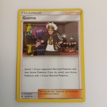 Pokémon Guzma 115/147 Trainer Rebel Clash Uncommon Supporter Trading Car... - €4,88 EUR