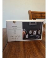 Halloween Threshold Drinking Glasses Vampire Blood Bats Set Of 4 - $25.48