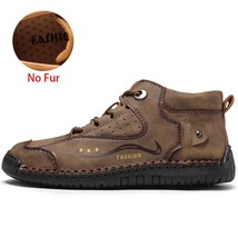 Men Vintage Ankle Boots Comfortable Casual Shoes Men Fashion Casual Boots Male S - £56.76 GBP