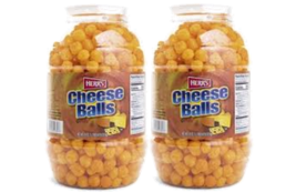 Herr&#39;s Cheese Balls, 2-Pack 18 oz. Barrels - $30.64