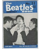 The Beatles Monthly Magazine Book No 11 June 1964 Vintage - $21.87 CAD