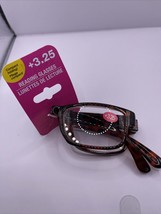Fashion Foldable Compact Reading Glasses 3.25 Unisex - £23.12 GBP