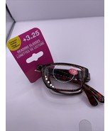 Fashion Foldable Compact Reading Glasses 3.25 Unisex - £23.20 GBP