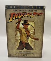 The Adventures Of Indiana Jones Complete DVD Collection 4 Disc Set Full Screen - £7.42 GBP