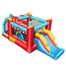 5-in-1 Ice Cream Inflatable Bounce House with Ball Pit and Slide without Blower  - $5,661.90 MXN
