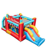 5-in-1 Ice Cream Inflatable Bounce House with Ball Pit and Slide without... - €260,14 EUR