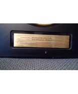 HANK WILLIAMS Jr. - HANK LIVE - VINTAGE ORIGINAL AMPEX GOLDEN REEL AWARD... - $1,500.00