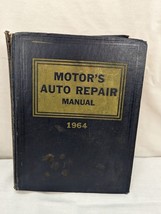 Motor&#39;s Auto Repair Manual 1964 27th Edition Covers Mechanical Specs 195... - £8.77 GBP