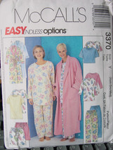 Pattern 3370 Nightwear "Easy Endless Options" Size Xsmall (4-6) - Medium (12-14) - $6.99