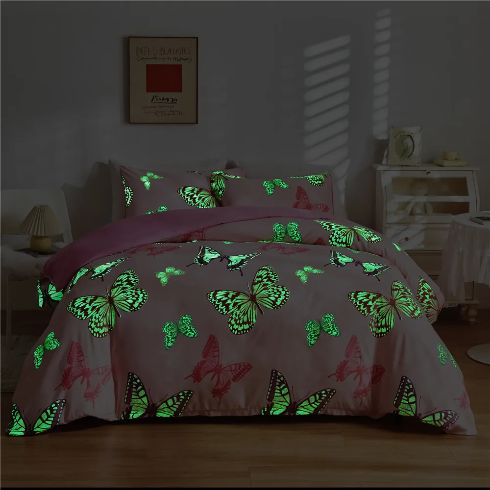 Luminous Quilt Cover Single Bed Set Child Duvet Cover Set Single Covers ... - £52.03 GBP+