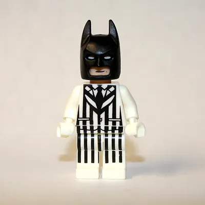 JKStore Batman Black And White Suit DC Comic Minifigure - £4.51 GBP