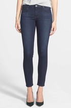 NWT AG ABBEY COAL BLUE RINSE MID-RISE SUPER SKINNY LEGGING JEANS 30, 31 - £78.44 GBP