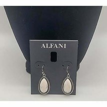 Alfani Women's Silver-Tone Stone Teardrop Drop Earrings - £11.74 GBP